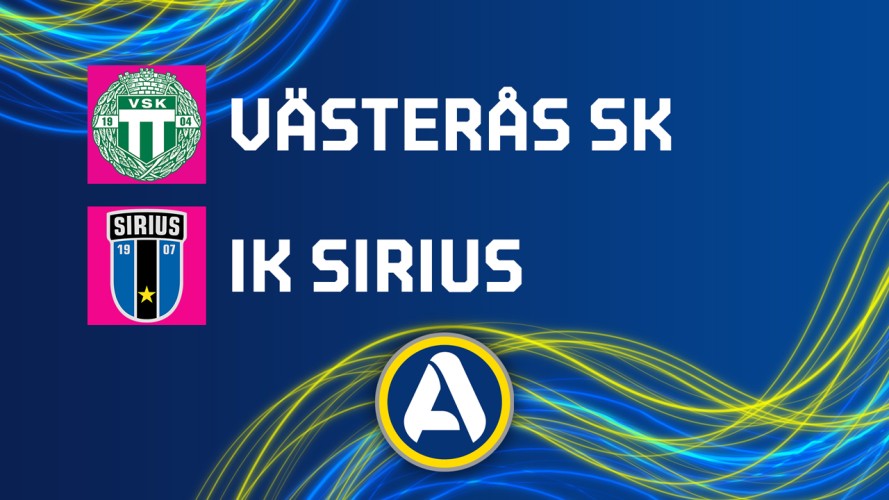 Västerås vs Sirius event artwork