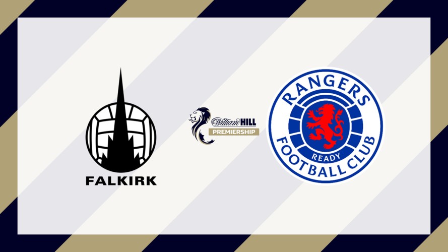 Falkirk vs Rangers event artwork