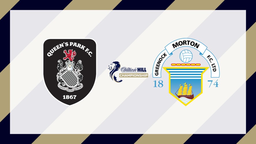 Queen's Park vs Greenock Morton event artwork