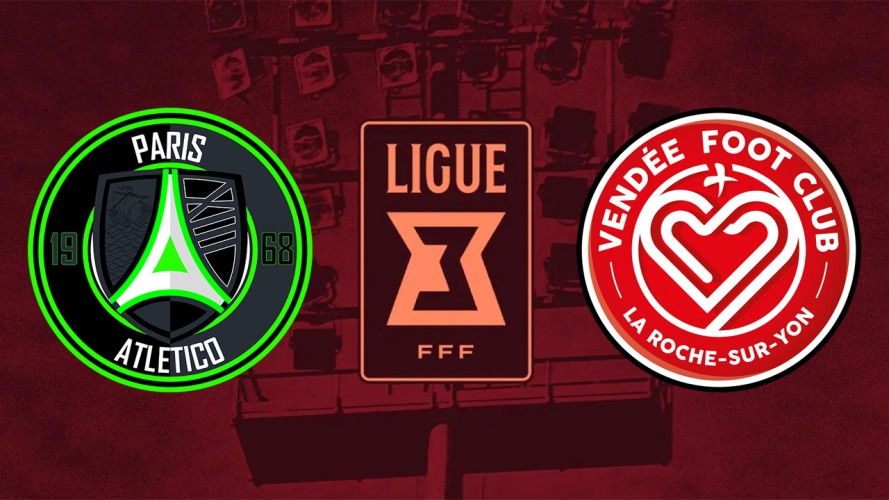Paris 13 Atletico vs VFC La Roche-sur-Yon event artwork