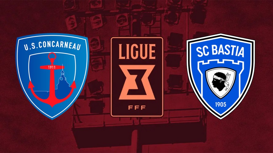 Concarneau vs Bastia event artwork
