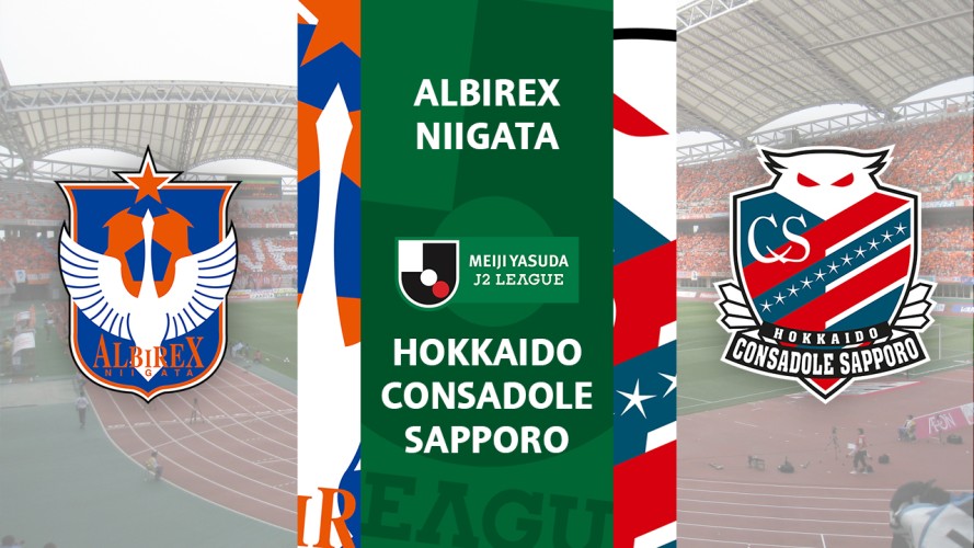 Albirex Niigata vs Hokkaido Consadole Sapporo event artwork
