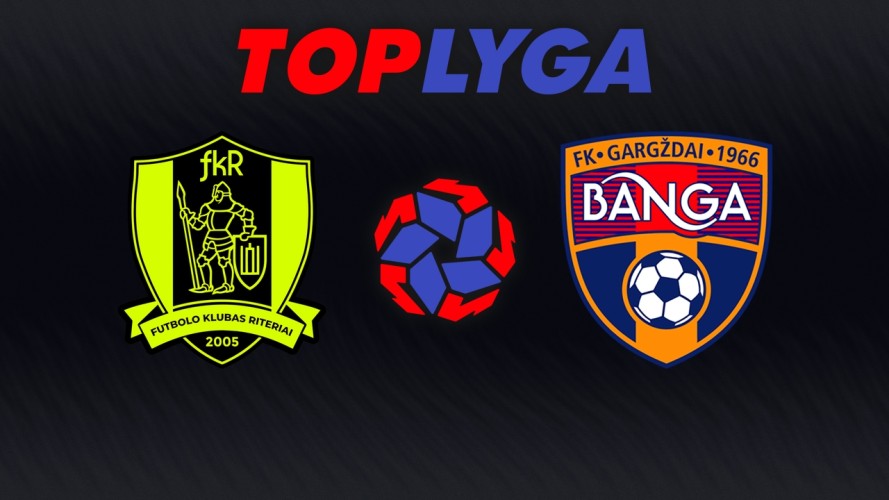 Riteriai vs Banga Gargždai event artwork