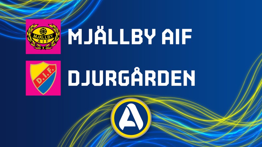 Mjällby vs Djurgården event artwork