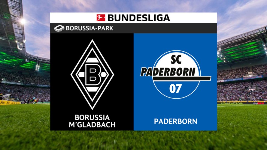 Borussia Mönchengladbach vs Paderborn event artwork