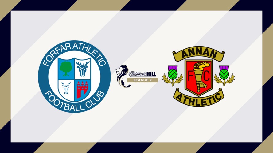 Forfar Athletic vs Annan Athletic event artwork