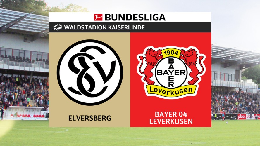 Elversberg vs Bayer Leverkusen event artwork
