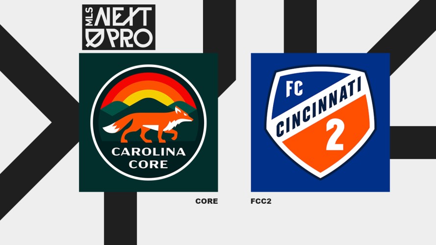 Carolina Core vs FC Cincinnati 2 event artwork