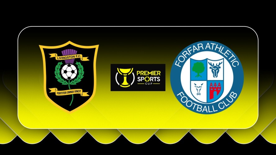 Livingston vs Forfar Athletic event artwork