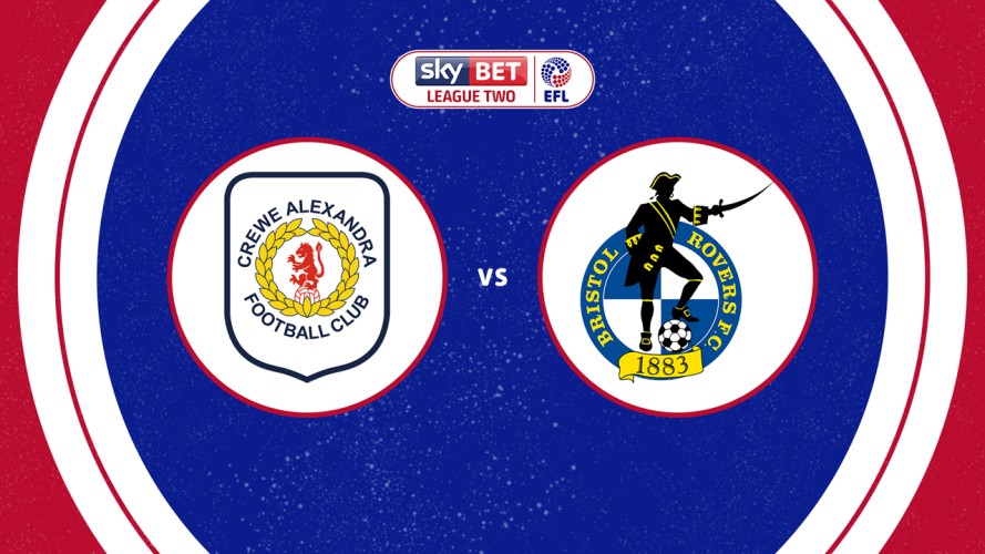 Crewe Alexandra vs Bristol Rovers event artwork