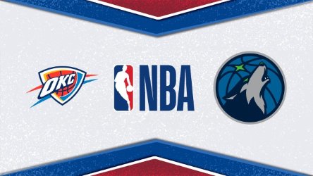 Oklahoma City Thunder vs Minnesota Timberwolves thumbnail artwork
