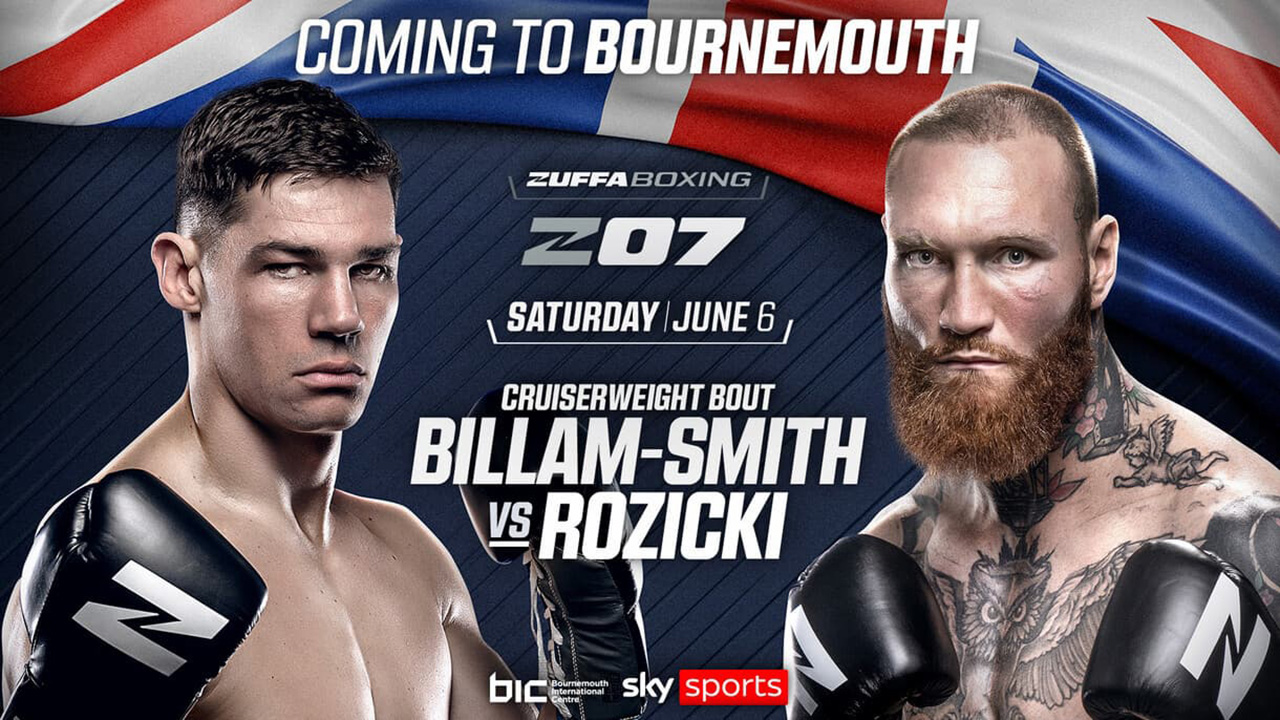 Zuffa Boxing 7 Billam-Smith vs Rozicki