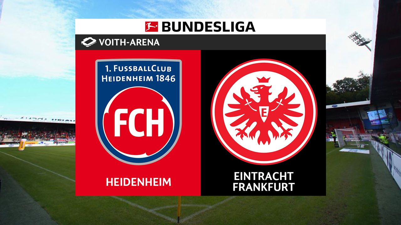 Kamp for FC Heidenheim vs Eintracht Frankfurt