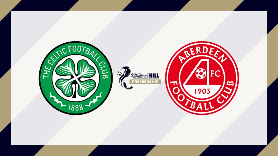 Celtic vs Aberdeen event artwork