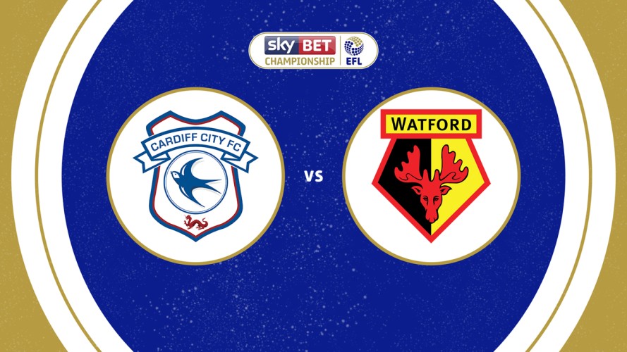 Cardiff City vs Watford event artwork