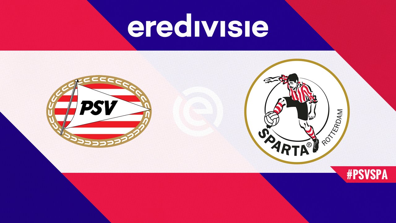 Kamp for PSV Eindhoven vs Sparta Rotterdam