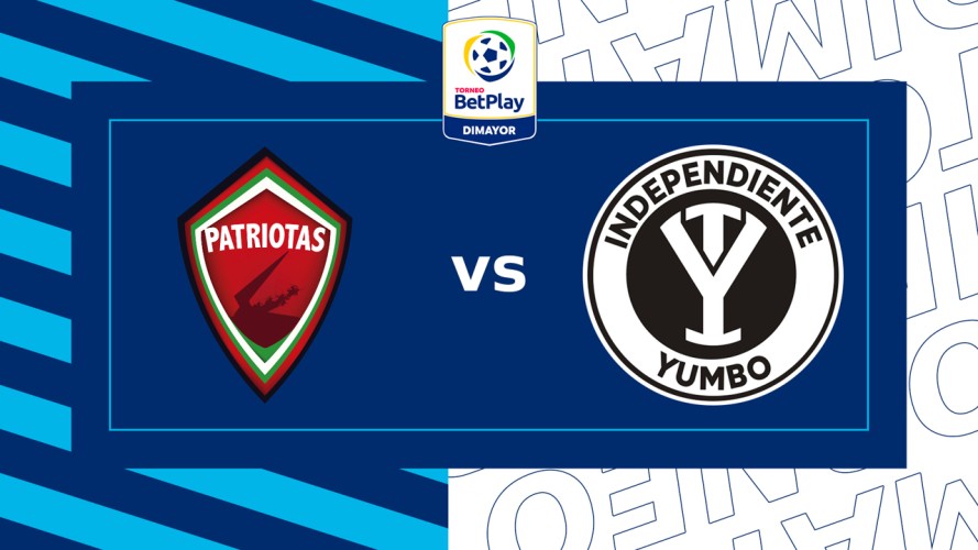 Patriotas Boyacá vs Independiente Yumbo event artwork