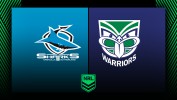 Cronulla Sharks vs New Zealand Warriors thumbnail artwork