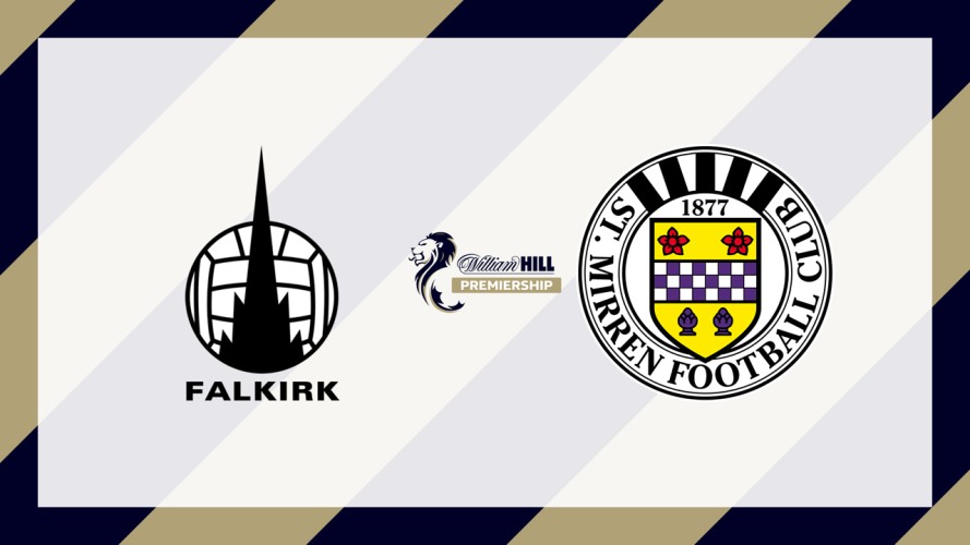 Falkirk vs St Mirren event artwork