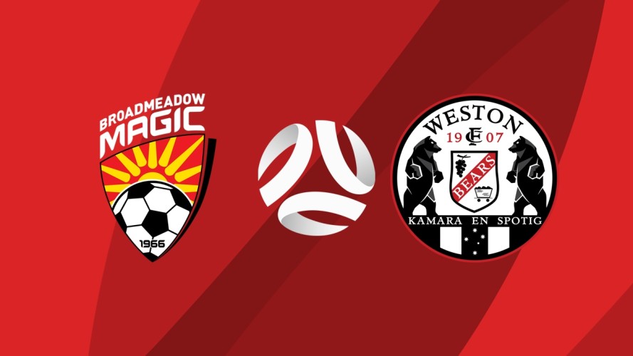 Broadmeadow Magic vs Weston Bears event artwork