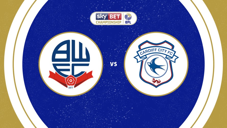 Bolton Wanderers vs Cardiff City event artwork