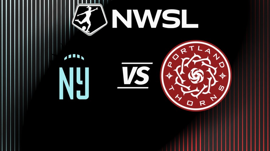 NJ/NY Gotham vs Portland Thorns event artwork