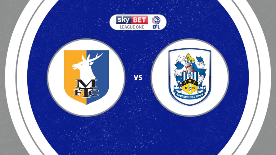 Mansfield Town vs Huddersfield Town event artwork