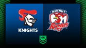 Newcastle Knights vs Sydney Roosters thumbnail artwork