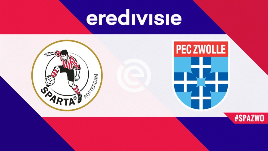 Sparta Rotterdam vs PEC Zwolle event artwork