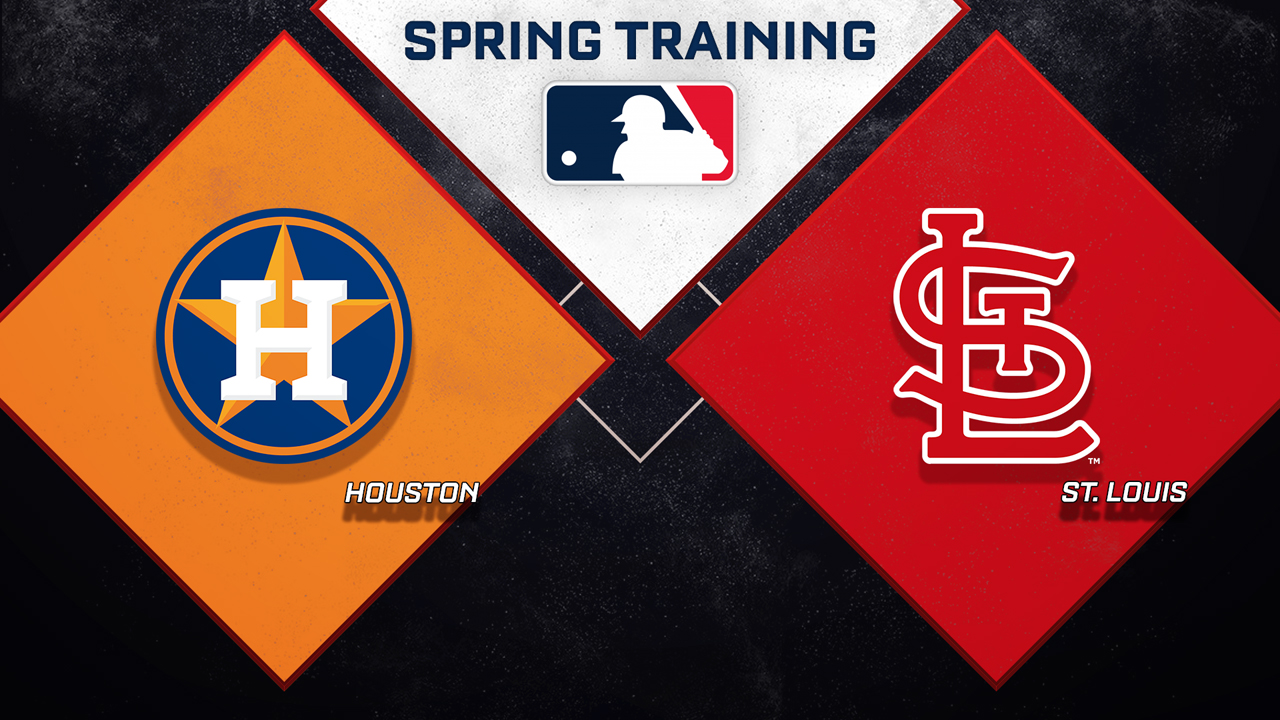 Houston Astros vs St. Louis Cardinals