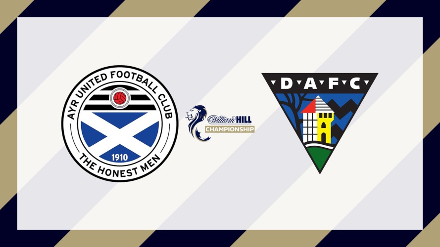 Ayr United vs Dunfermline Athletic event artwork