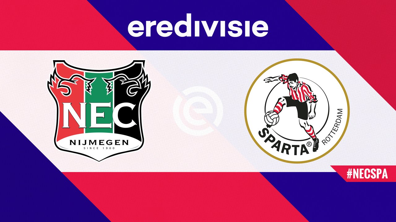 Kamp for NEC Nijmegen vs Sparta Rotterdam