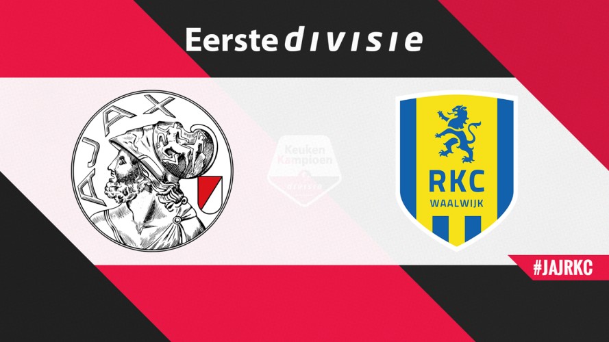 Jong Ajax vs RKC Waalwijk event artwork