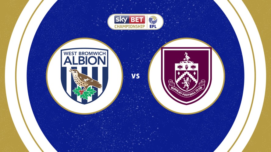 West Bromwich Albion vs Burnley event artwork