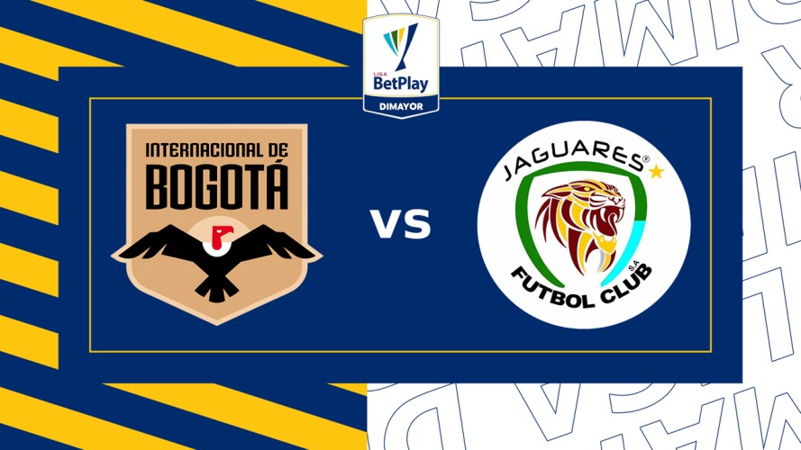 Internacional de Bogotá vs Jaguares de Córdoba event artwork