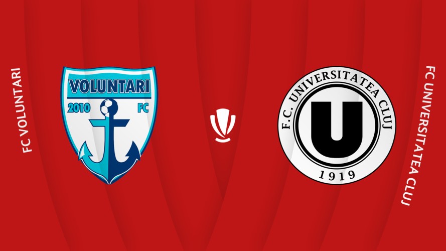 Voluntari vs Universitatea Cluj event artwork