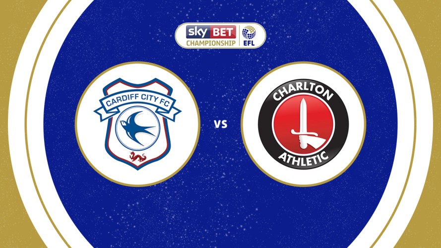 Cardiff City vs Charlton Athletic event artwork