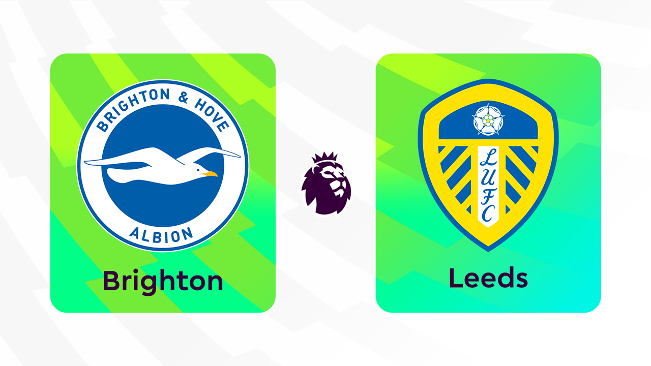 Kamp for Brighton and Hove Albion vs Leeds United