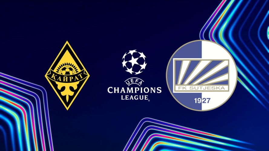 Kairat Almaty vs Sutjeska event artwork