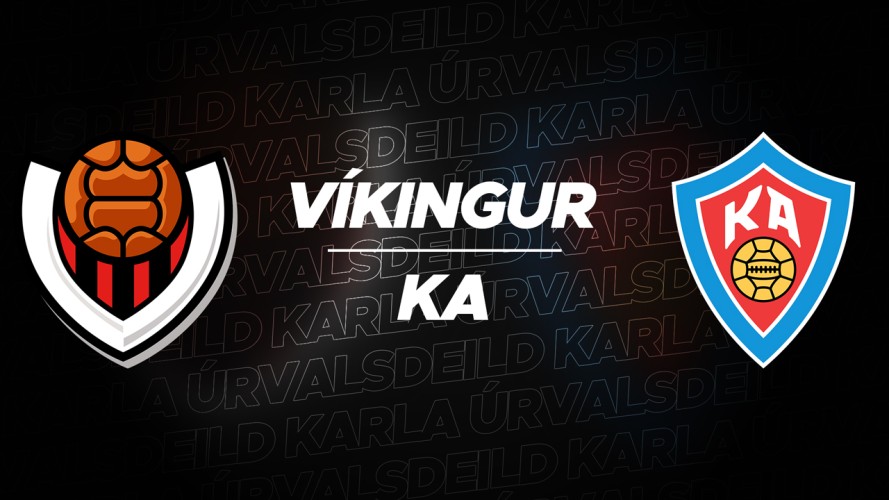 Víkingur Reykjavík vs KA Akureyri event artwork