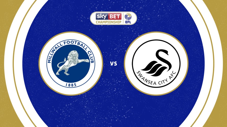 Millwall vs Swansea City event artwork