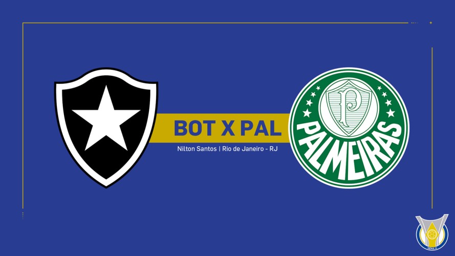Botafogo vs Palmeiras event artwork