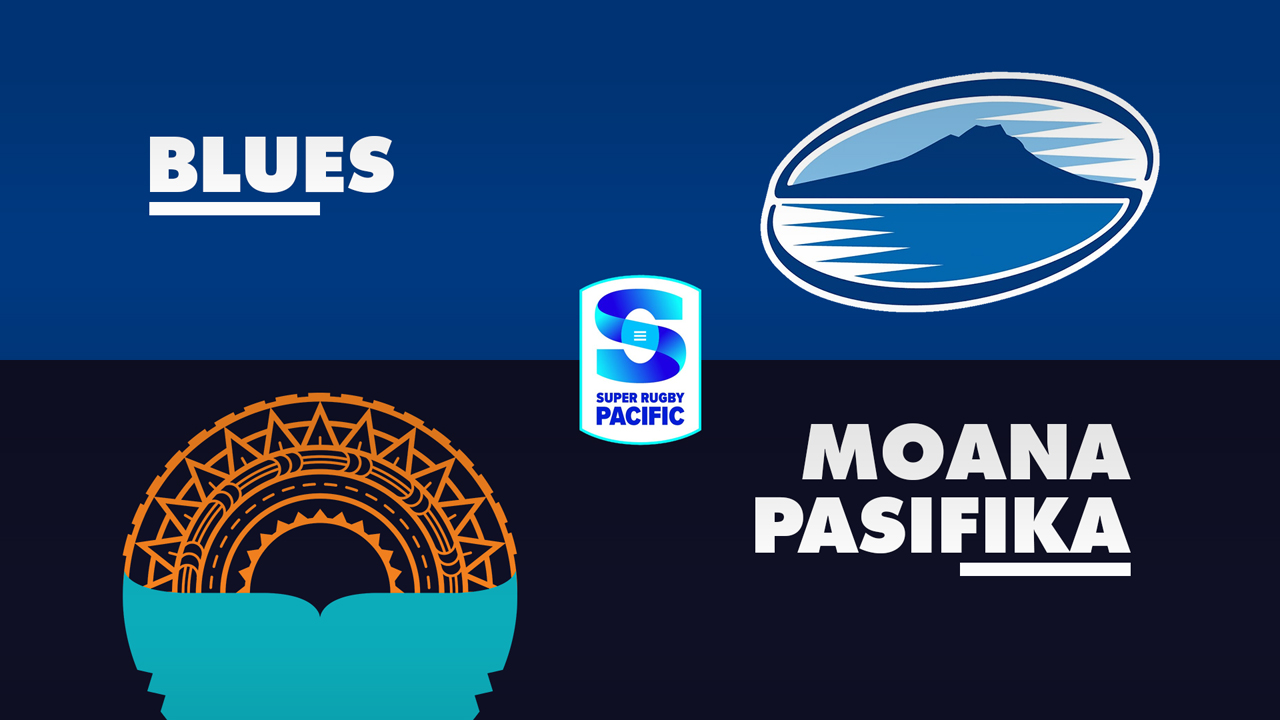 Blues Super Rugby vs Moana Pasifika