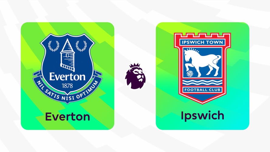 Everton vs Ipswich event artwork