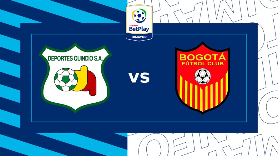 Deportes Quindío vs Bogotá event artwork