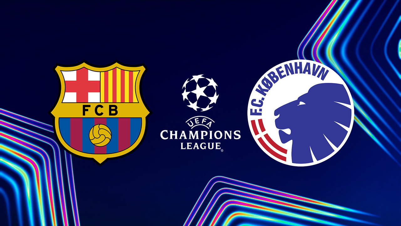 Kamp for Barcelona vs FC København