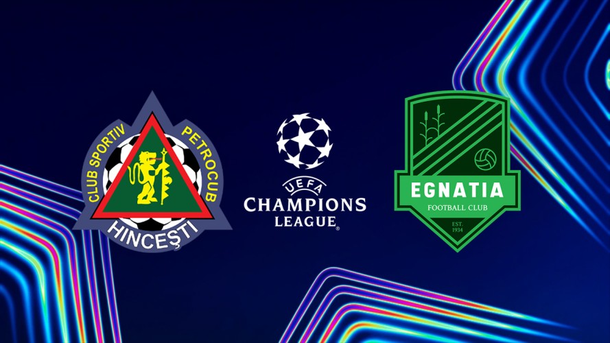 Petrocub Hîncești vs Egnatia event artwork