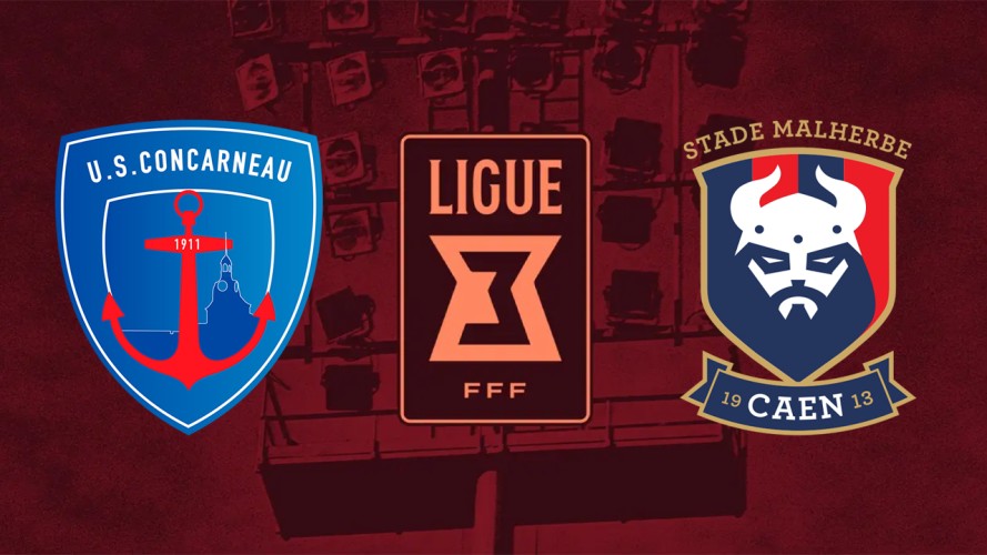 Concarneau vs Caen event artwork