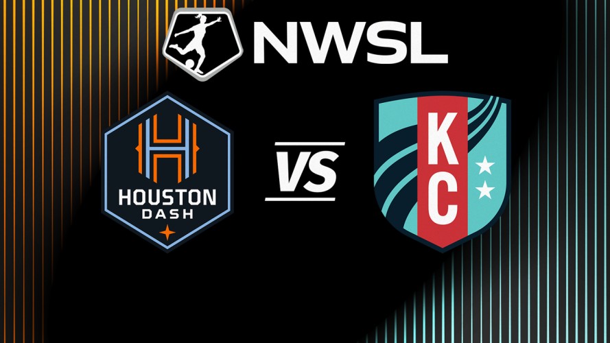 Houston Dash vs Kansas City Current event artwork