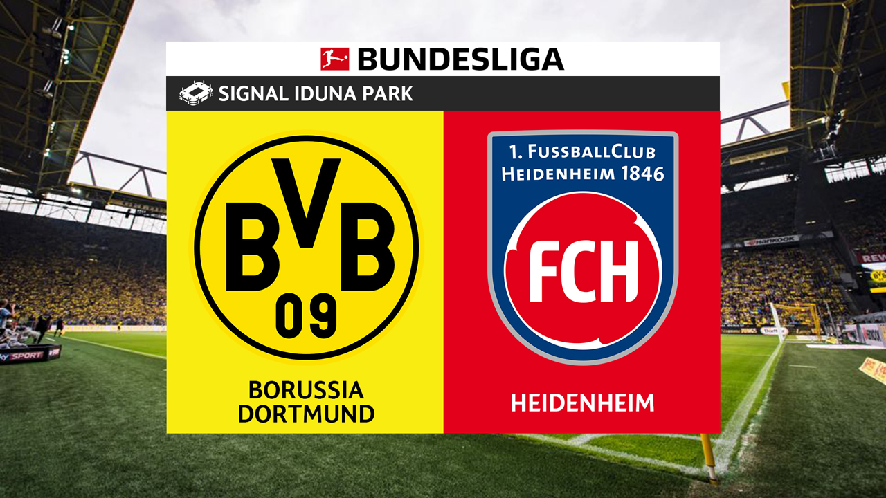 Kamp for Borussia Dortmund vs FC Heidenheim
